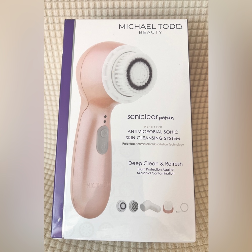 “FREE SHIPPING” MICHAEL TODD SONICLEAR PETITE ANTIMICROBIAL SONIC SYSTEM